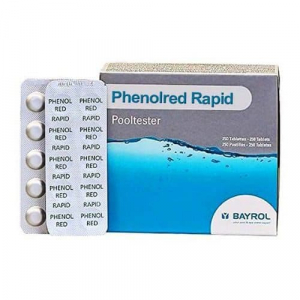 Таблетки Phenol Red Rapid (10 штук), уп.25